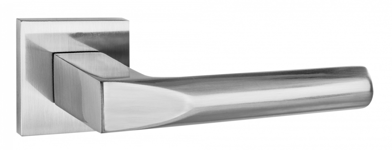Ручка квадрат Пуэрто Доллио INAL 554-03 slim SN, цвет никель матовый (гарантия - 5 лет)