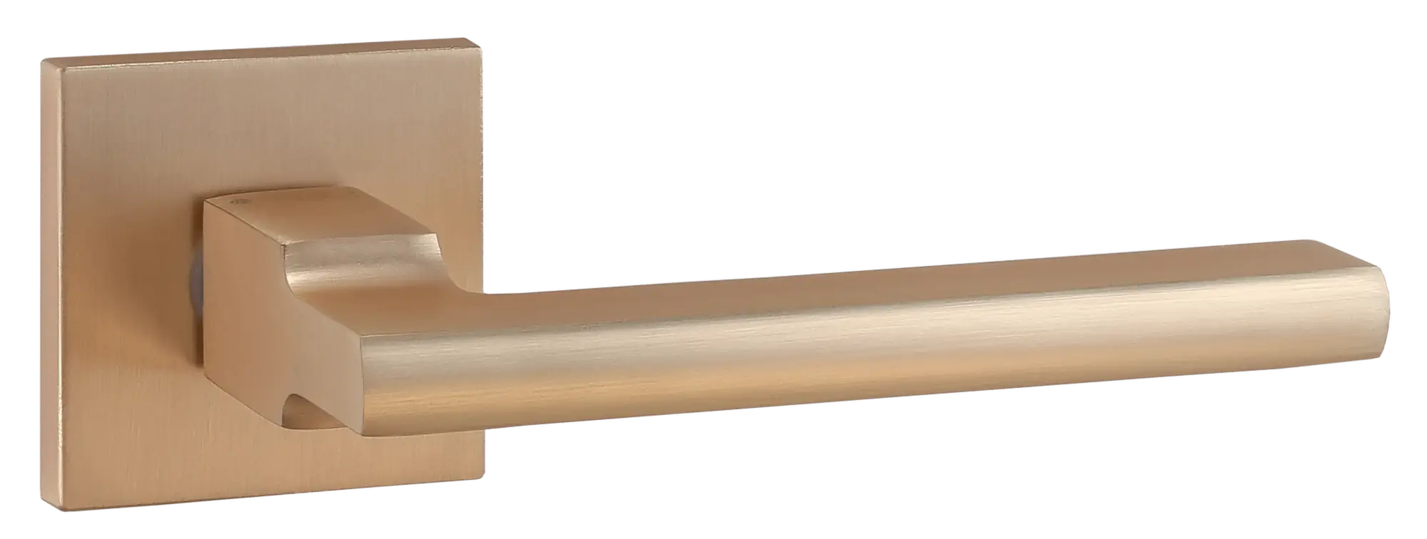 Ручка квадрат Тикс Магнолия 230-03 slim SSG, цвет золото матовое сатинированное (гарантия - 6 месяцев)