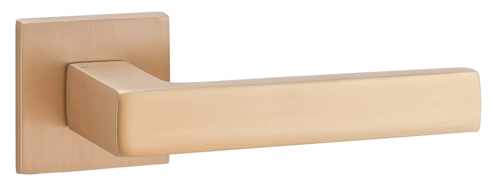 Ручка квадрат Тикс Примула 231-03 slim SSG, цвет золото матовое сатинированное (гарантия - 6 месяцев)