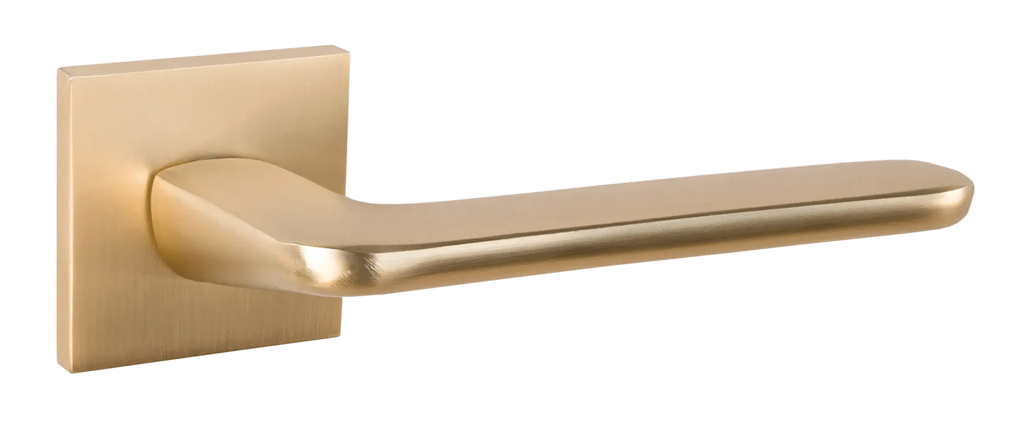 Ручка квадрат Тикс Калатея 235-03 slim SSG, цвет золото матовое сатинированное (гарантия - 6 месяцев)